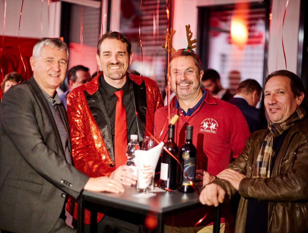 Marko Fischer, Thomas Gollner und 2 weitere SWV Funktionäre.