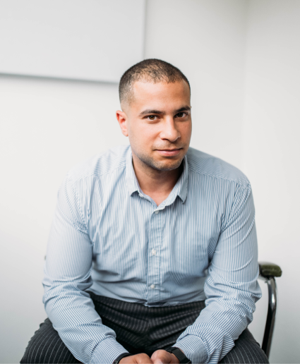 Porträtfoto von Omar Lashin