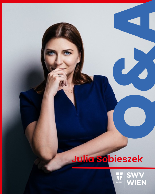 Ein Poster von der Julia Sobieszek. 
