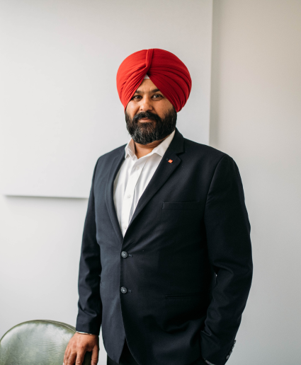 Porträtfoto von Gurdial Singh Bajwa